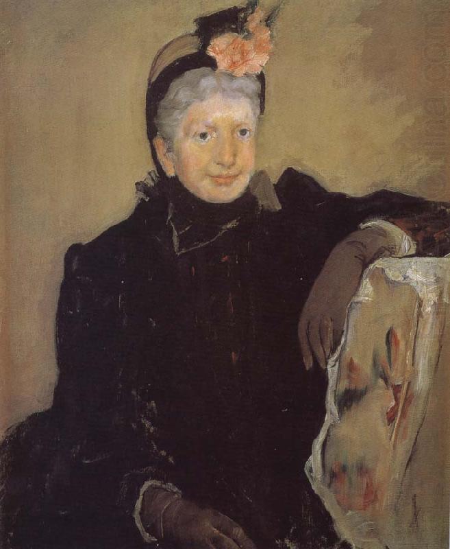 Mary Cassatt Portrait of the old wives china oil painting image